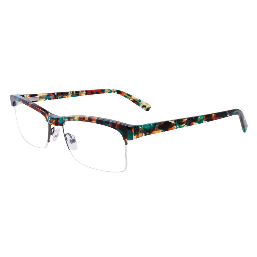 PARADOX P5017 Eyeglasses 010 Brown   Yellow   Blue 55mm